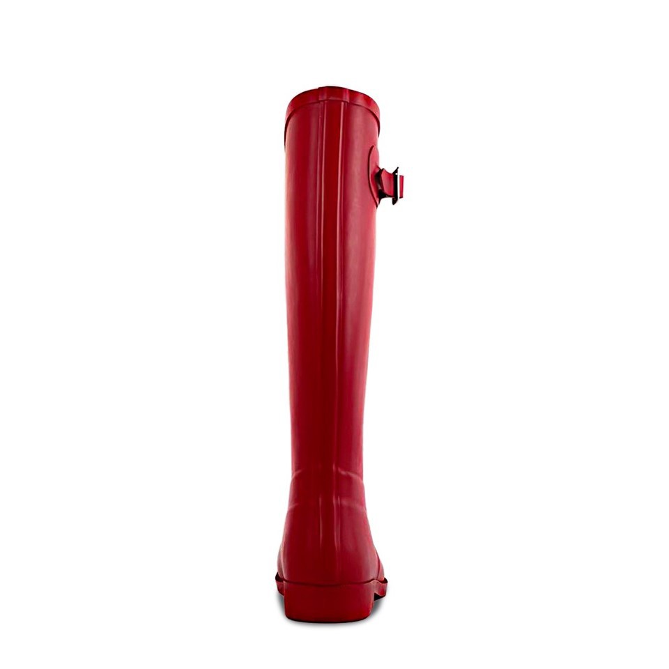 Red Riding-boot Style Rain Boot